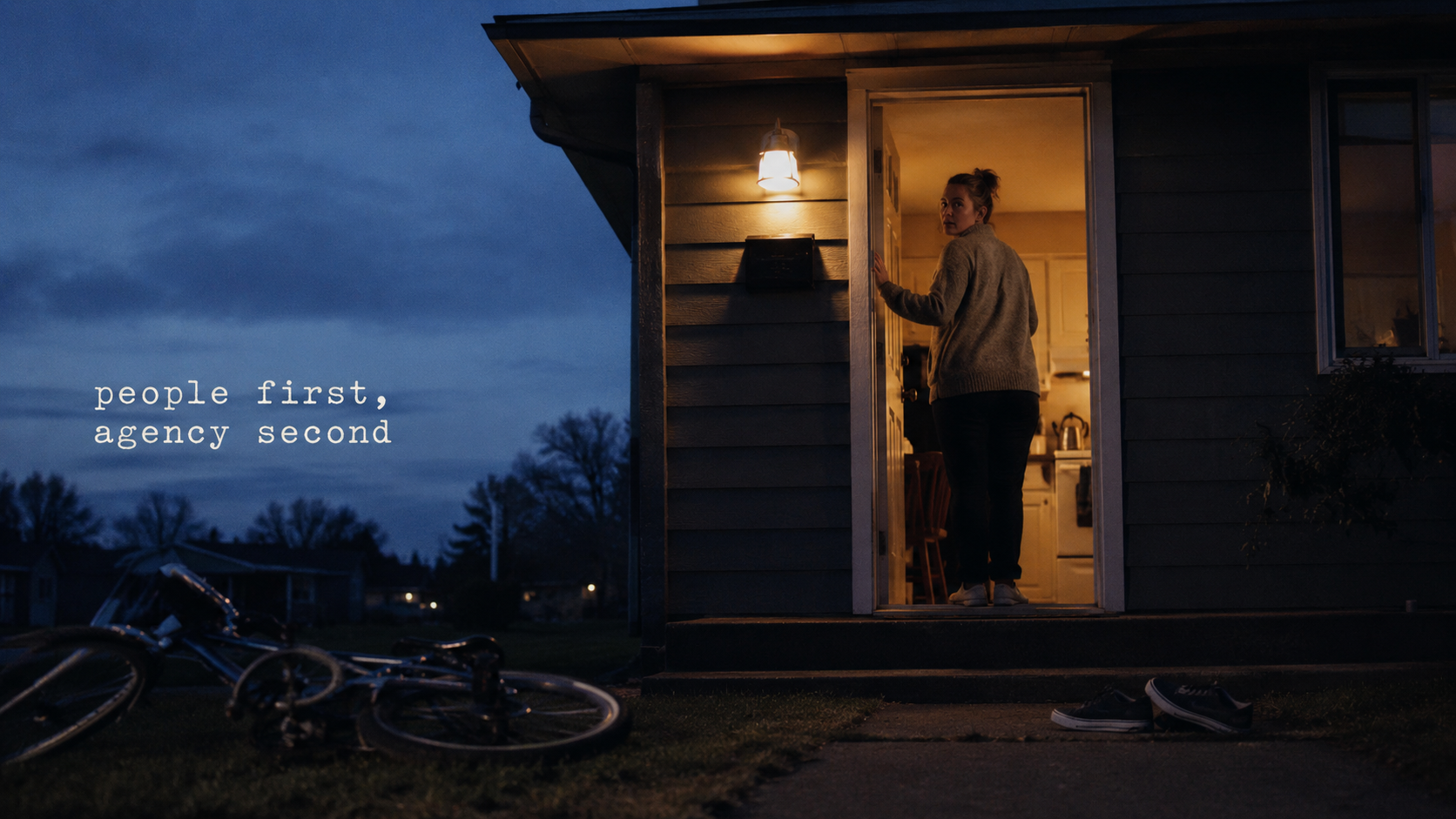 People First, Agency Second